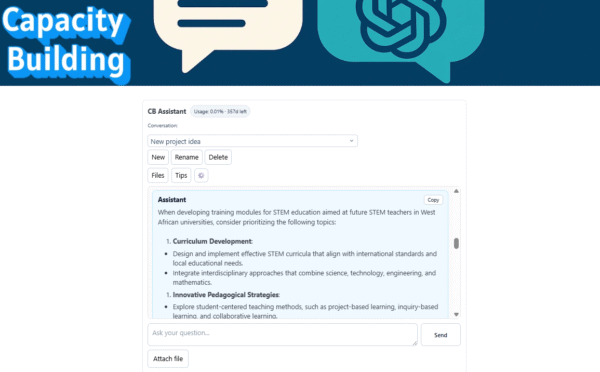 ERASMUS Capacity Building AI Proposal Writing Assistant